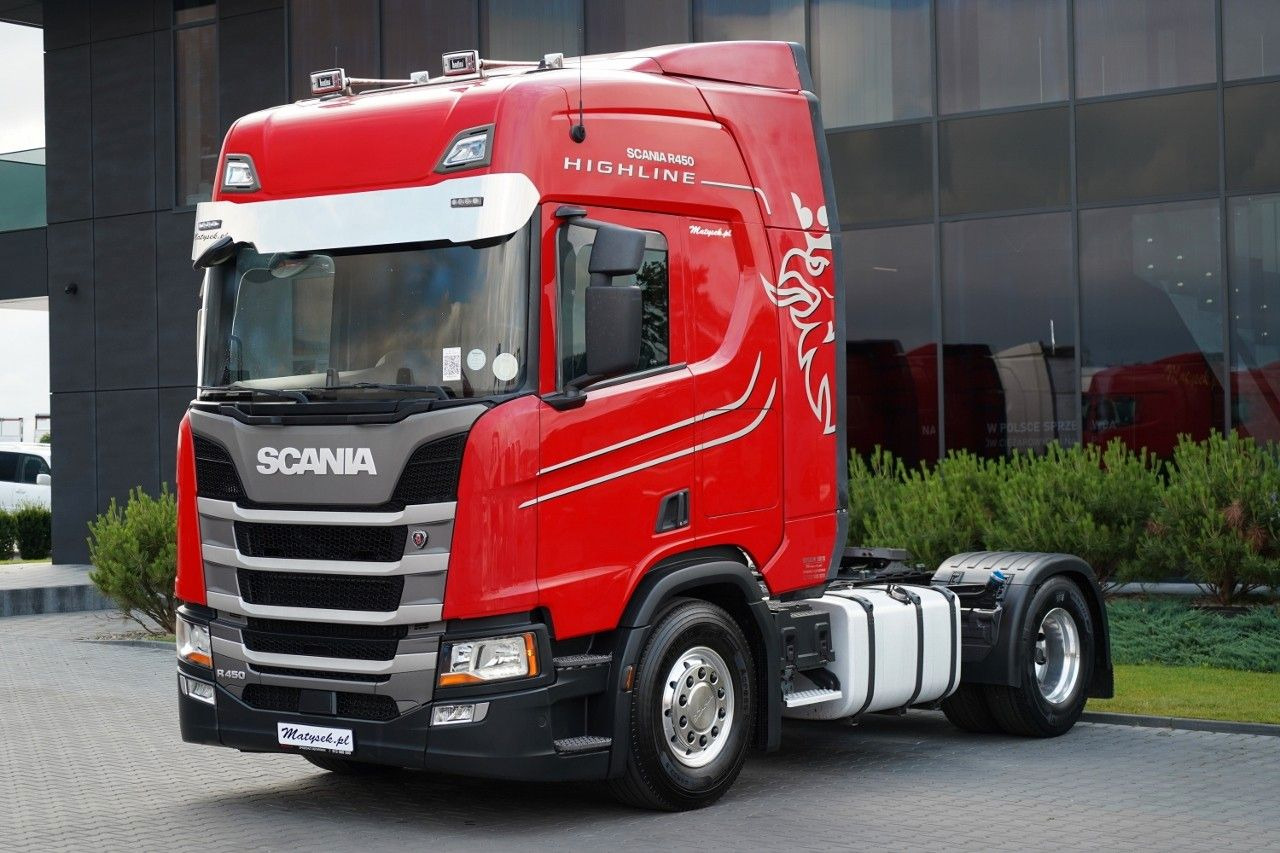 Scania R 450 / RETARDER / ALUFELGI / PO KONTRAKCIE SERW - Tracteur routier: photos 2 Scania R 450 / RETARDER / ALUFELGI / PO KONTRAKCIE SERW - Tracteur routier: photos 2