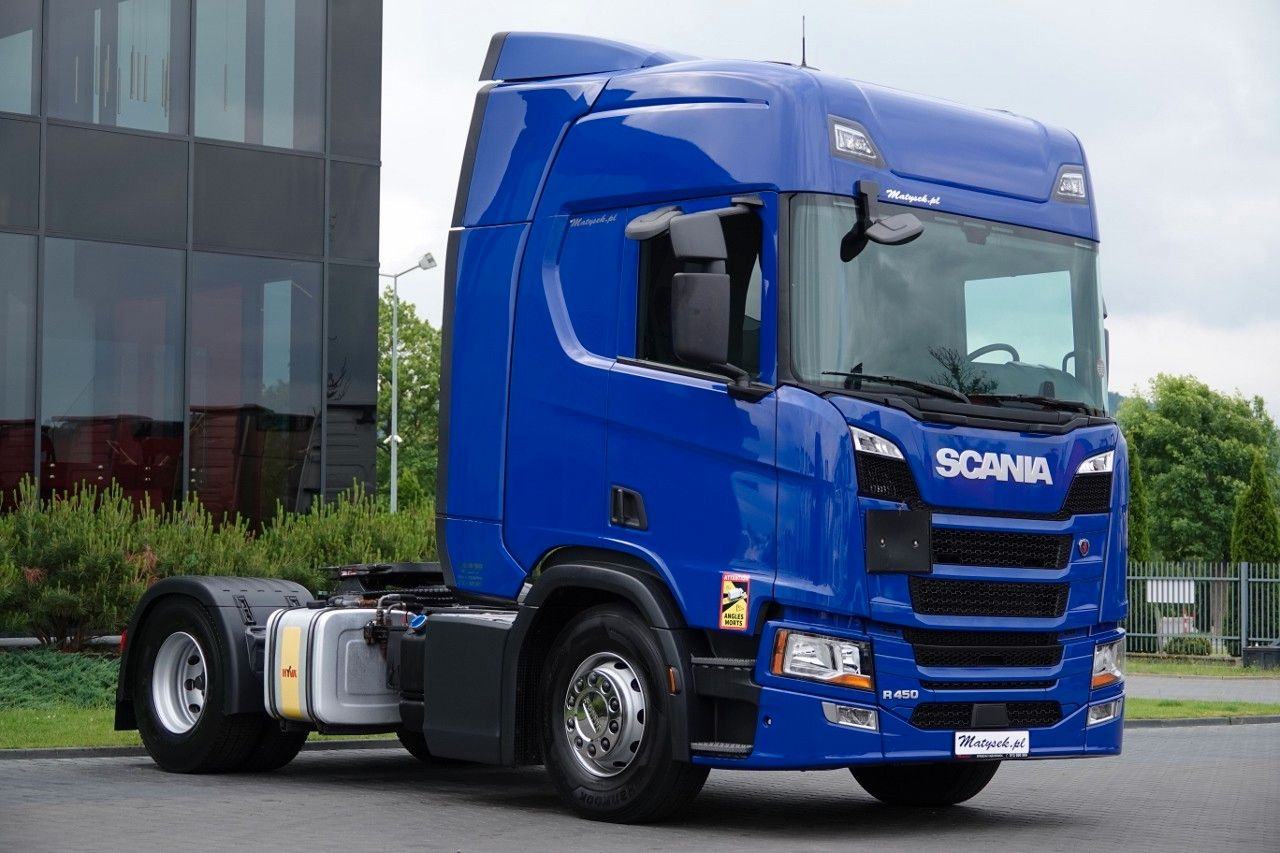 Scania R 450 / RETARDER / HYDRAULIKA / I-PARK COOL / 20 - Tracteur routier: photos 1 Scania R 450 / RETARDER / HYDRAULIKA / I-PARK COOL / 20 - Tracteur routier: photos 1
