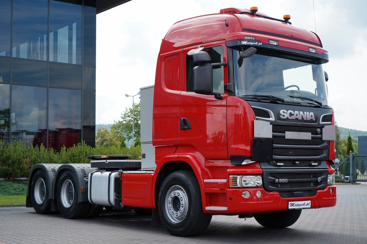 Scania R 580 / V8 / 6x4 / DMC: 150.000 KG / RETARDER / - Tracteur routier: photos 2 Scania R 580 / V8 / 6x4 / DMC: 150.000 KG / RETARDER / - Tracteur routier: photos 2