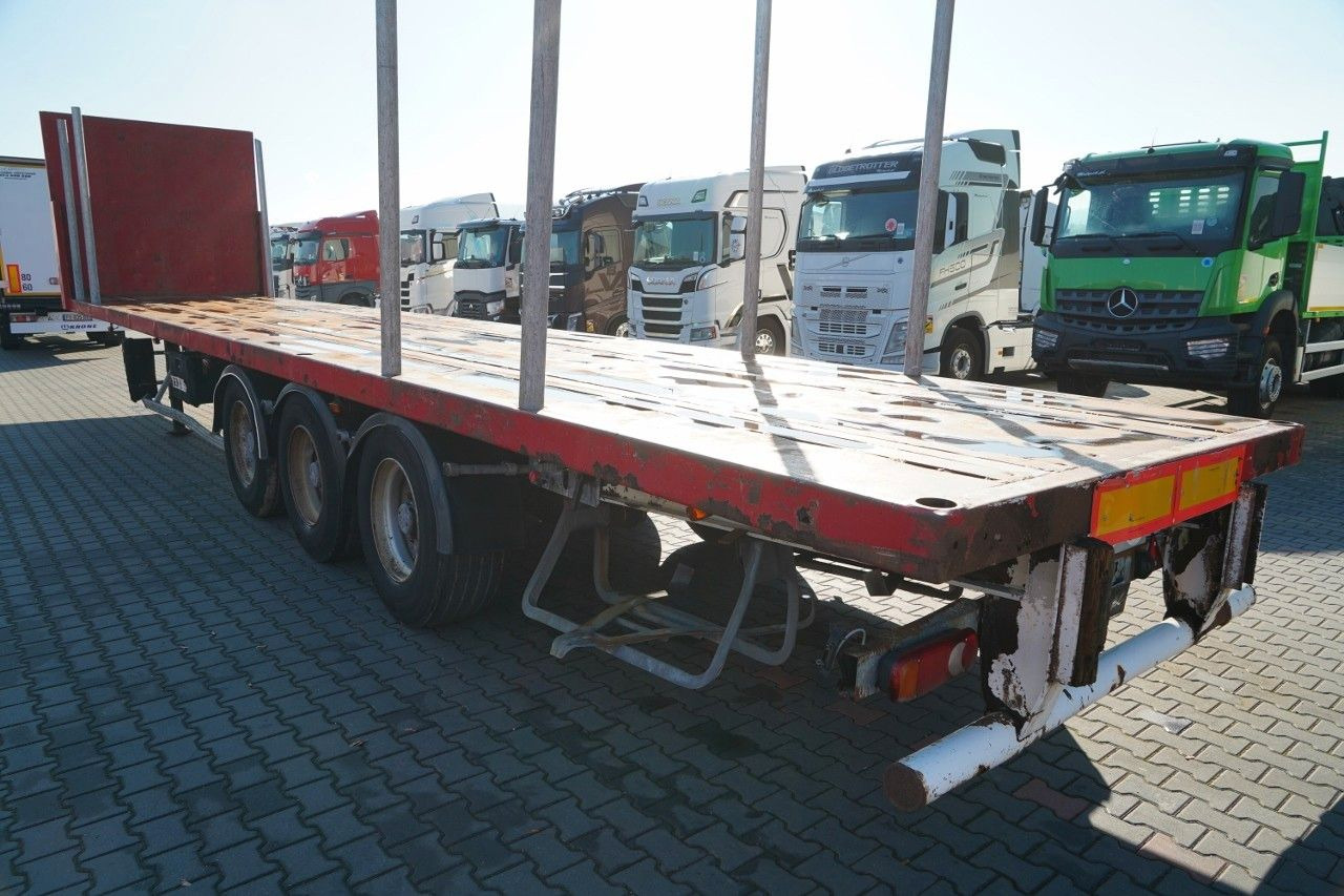 Semi-remorque plateau Trailor NACZEPA PLATFORMA / KŁONICE / OŚ SKRĘTNA: photos 12