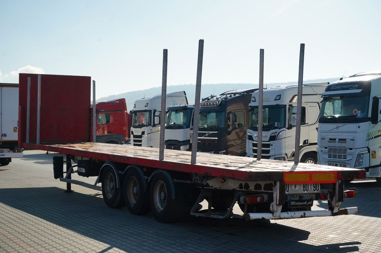 Semi-remorque plateau Trailor NACZEPA PLATFORMA / KŁONICE / OŚ SKRĘTNA: photos 7