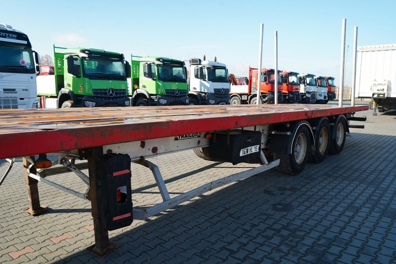 Semi-remorque plateau Trailor NACZEPA PLATFORMA / KŁONICE / OŚ SKRĘTNA: photos 11