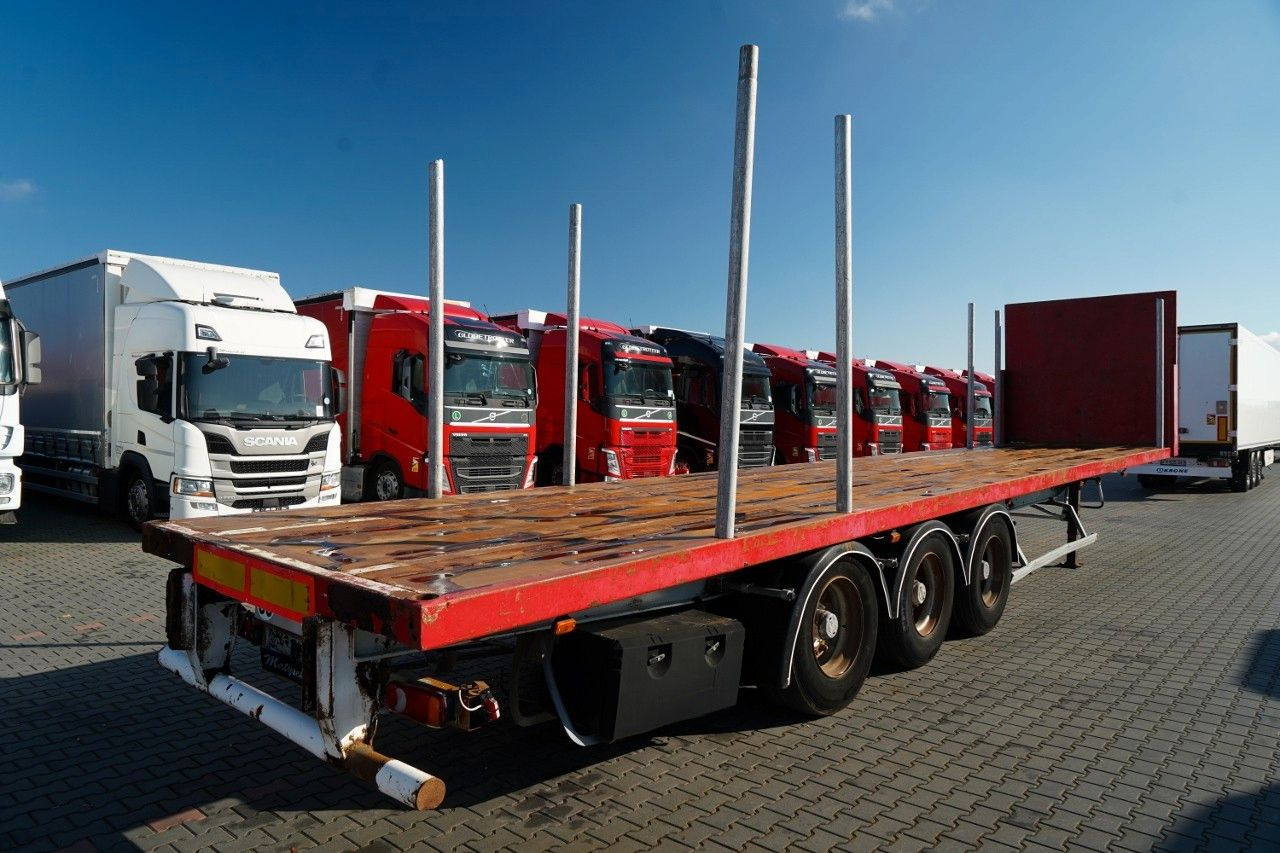 Semi-remorque plateau Trailor NACZEPA PLATFORMA / KŁONICE / OŚ SKRĘTNA: photos 9
