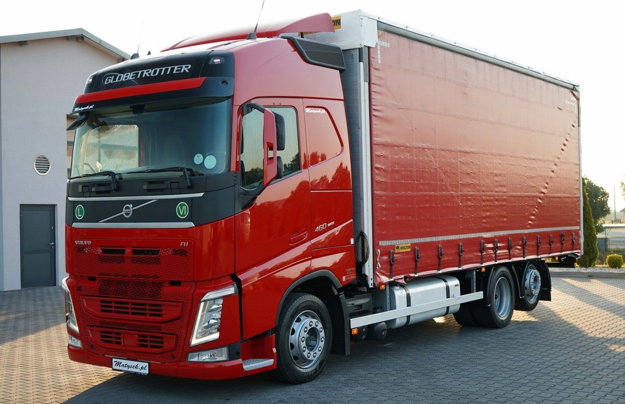 Volvo FH 460 / FIRANKA / 6x2 / PODNOSZONY DACH / I-PAR - Camion à rideaux coulissants: photos 1 Volvo FH 460 / FIRANKA / 6x2 / PODNOSZONY DACH / I-PAR - Camion à rideaux coulissants: photos 1