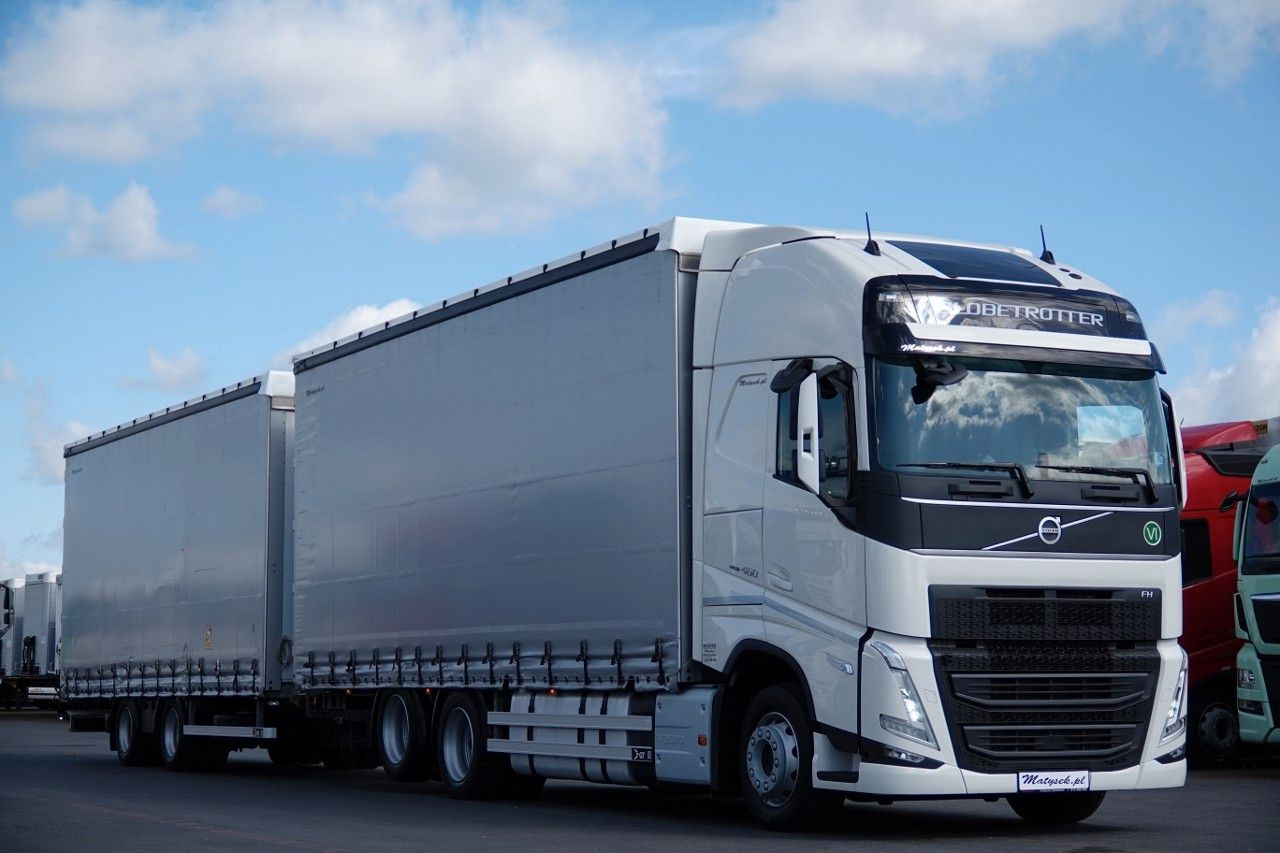 Volvo FH 460 / ZESTAW TANDEM / 120 M3 / CAŁY NA PODUS - Camion à rideaux coulissants: photos 4 Volvo FH 460 / ZESTAW TANDEM / 120 M3 / CAŁY NA PODUS - Camion à rideaux coulissants: photos 4