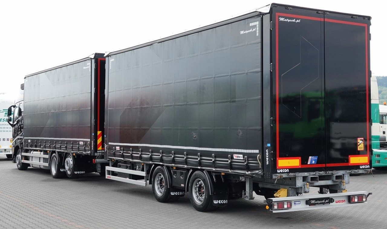 Volvo FH 500 / I-SAVE / XL / ZESTAW TANDEM PRZEJAZDOW - Camion à rideaux coulissants: photos 3 Volvo FH 500 / I-SAVE / XL / ZESTAW TANDEM PRZEJAZDOW - Camion à rideaux coulissants: photos 3