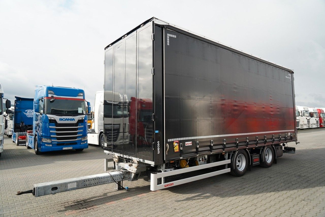Wecon PRZYCZEPA - 7,7 M / TANDEM / PRZEJAZDOWA  / OŚ - Remorque rideaux coulissants: photos 1 Wecon PRZYCZEPA - 7,7 M / TANDEM / PRZEJAZDOWA  / OŚ - Remorque rideaux coulissants: photos 1