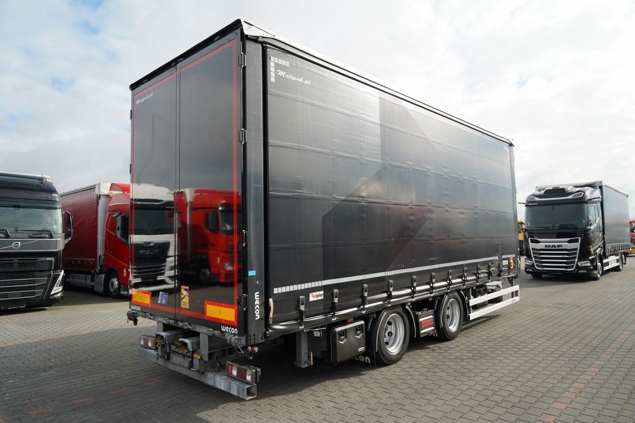 Wecon PRZYCZEPA - 7,7 M / TANDEM / PRZEJAZDOWA  / OŚ - Remorque rideaux coulissants: photos 5 Wecon PRZYCZEPA - 7,7 M / TANDEM / PRZEJAZDOWA  / OŚ - Remorque rideaux coulissants: photos 5