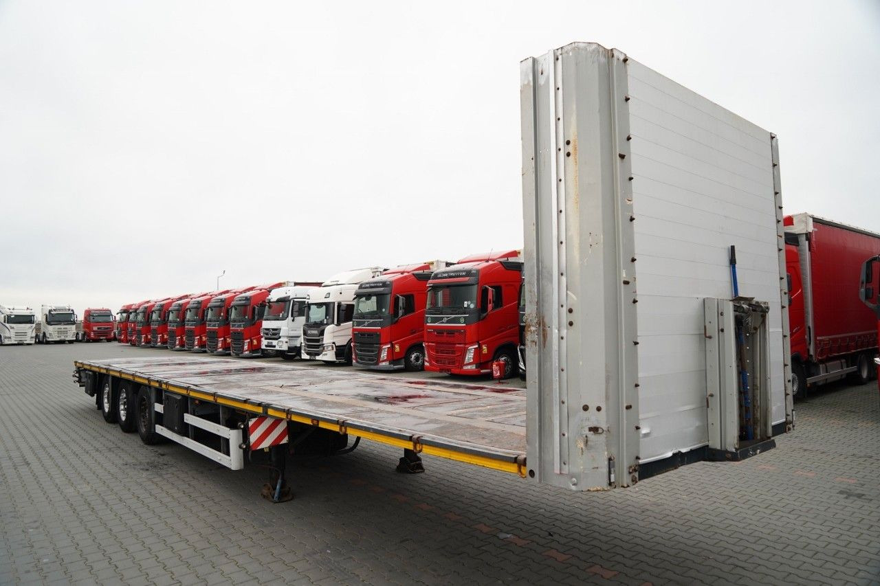 ZASŁAW PLATFORMA NISKOPODWOZIOWA + HAKI PODKONTENERY - Semi-remorque plateau: photos 3 ZASŁAW PLATFORMA NISKOPODWOZIOWA + HAKI PODKONTENERY - Semi-remorque plateau: photos 3