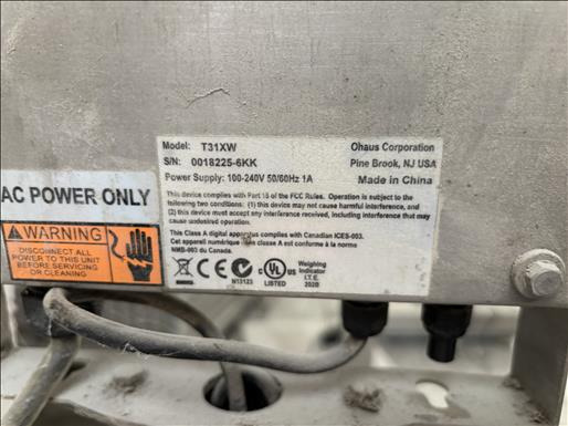 Ohaus T31XW Platform scale - Machine agroalimentaire: photos 3 Ohaus T31XW Platform scale - Machine agroalimentaire: photos 3