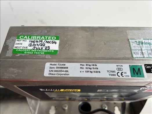 Ohaus T31XW platform scale - Machine agroalimentaire: photos 3 Ohaus T31XW platform scale - Machine agroalimentaire: photos 3