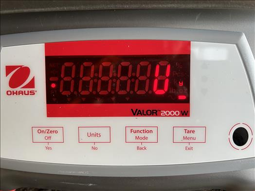 Ohaus Valor2000 platform scale - Machine agroalimentaire: photos 5 Ohaus Valor2000 platform scale - Machine agroalimentaire: photos 5