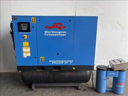 Worthington Creyssensac RLR208B500G10 Air compressor - Machine agroalimentaire: photos 1 Worthington Creyssensac RLR208B500G10 Air compressor - Machine agroalimentaire: photos 1