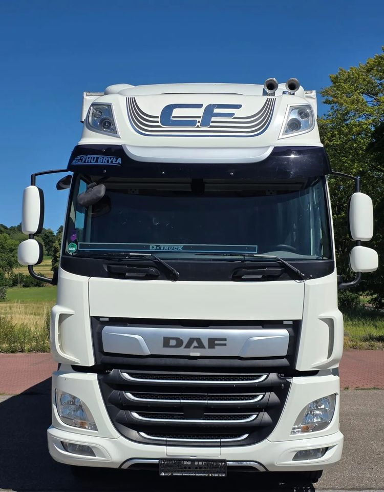 DAF CF290/CF320/FIRANKA/WINDA DHOLLANDIA / E6/JEDEN WŁAŚCICIEL/SPROWADZONY/22PALETY/2019/PODNOSZONY DACH/ JAK NOWY - Camion à rideaux coulissants: photos 3 DAF CF290/CF320/FIRANKA/WINDA DHOLLANDIA / E6/JEDEN WŁAŚCICIEL/SPROWADZONY/22PALETY/2019/PODNOSZONY DACH/ JAK NOWY - Camion à rideaux coulissants: photos 3