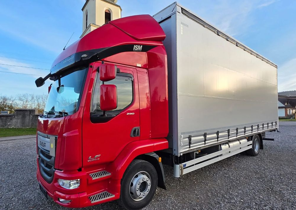 DAF LF 290 / WINDA / 16TON DMC / 3M WYSOKOŚĆ / JUMBO / FIRANKA / SYPIALKA / AUTOMAT / JEDEN WŁAŚCICIE / EURO 6 / 2017/ SPROWADZONY / 19 PALET / DUŻA ŁADOWNOŚĆ / - Camion à rideaux coulissants: photos 2 DAF LF 290 / WINDA / 16TON DMC / 3M WYSOKOŚĆ / JUMBO / FIRANKA / SYPIALKA / AUTOMAT / JEDEN WŁAŚCICIE / EURO 6 / 2017/ SPROWADZONY / 19 PALET / DUŻA ŁADOWNOŚĆ / - Camion à rideaux coulissants: photos 2