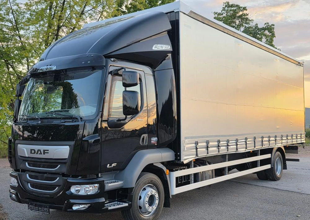 DAF LF 290 / WINDA / 16TON DMC / FIRANKA / SYPIALKA / AUTOMAT / JEDEN WŁAŚCICIE / EURO 6 / 2019 / SPROWADZONY / 20PALET / NISKI PRZEBIEG / DUŻA ŁADOWNOŚĆ / JAK NOWY - Camion à rideaux coulissants: photos 2 DAF LF 290 / WINDA / 16TON DMC / FIRANKA / SYPIALKA / AUTOMAT / JEDEN WŁAŚCICIE / EURO 6 / 2019 / SPROWADZONY / 20PALET / NISKI PRZEBIEG / DUŻA ŁADOWNOŚĆ / JAK NOWY - Camion à rideaux coulissants: photos 2
