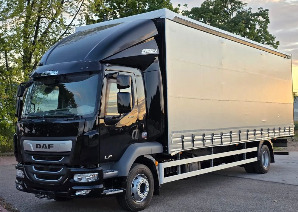 DAF LF 290 / WINDA / 16TON DMC / FIRANKA / SYPIALKA / AUTOMAT / JEDEN WŁAŚCICIE / EURO 6 / 2019 / SPROWADZONY / 20PALET / NISKI PRZEBIEG / DUŻA ŁADOWNOŚĆ / JAK NOWY - Camion à rideaux coulissants: photos 1 DAF LF 290 / WINDA / 16TON DMC / FIRANKA / SYPIALKA / AUTOMAT / JEDEN WŁAŚCICIE / EURO 6 / 2019 / SPROWADZONY / 20PALET / NISKI PRZEBIEG / DUŻA ŁADOWNOŚĆ / JAK NOWY - Camion à rideaux coulissants: photos 1