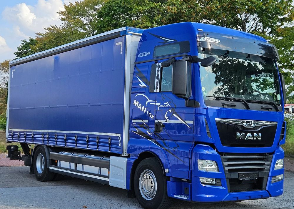 Camion à rideaux coulissants MAN TGX 18.430 / FIRANKA / WINDA / KLIMA POSTOJOWA / 300TYŚ PRZEBIEG / 2020 /E6 / KLIMA POSTOJOWA / SPROWADZONY / JAK NOWY / AUTOMAT: photos 9 Camion à rideaux coulissants MAN TGX 18.430 / FIRANKA / WINDA / KLIMA POSTOJOWA / 300TYŚ PRZEBIEG / 2020 /E6 / KLIMA POSTOJOWA / SPROWADZONY / JAK NOWY / AUTOMAT: photos 9