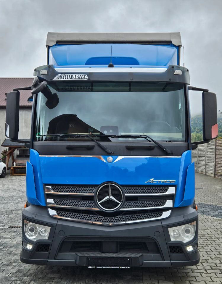 Mercedes-Benz ACTROS 1835 / FIRANKA / WINDA / 19 EUROPALET / AUTOMAT / Z NIEMIEC / 2016/DUŻA ŁADOWNOŚĆ - Camion à rideaux coulissants: photos 3 Mercedes-Benz ACTROS 1835 / FIRANKA / WINDA / 19 EUROPALET / AUTOMAT / Z NIEMIEC / 2016/DUŻA ŁADOWNOŚĆ - Camion à rideaux coulissants: photos 3