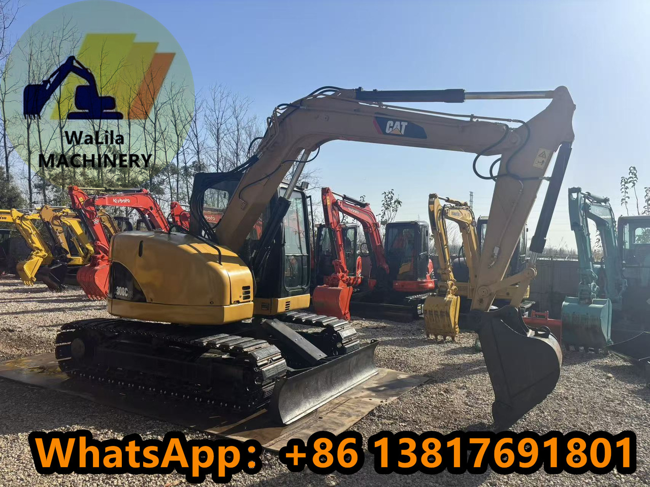 CATERPILLAR CAT308CCR - Mini pelle: photos 2 CATERPILLAR CAT308CCR - Mini pelle: photos 2