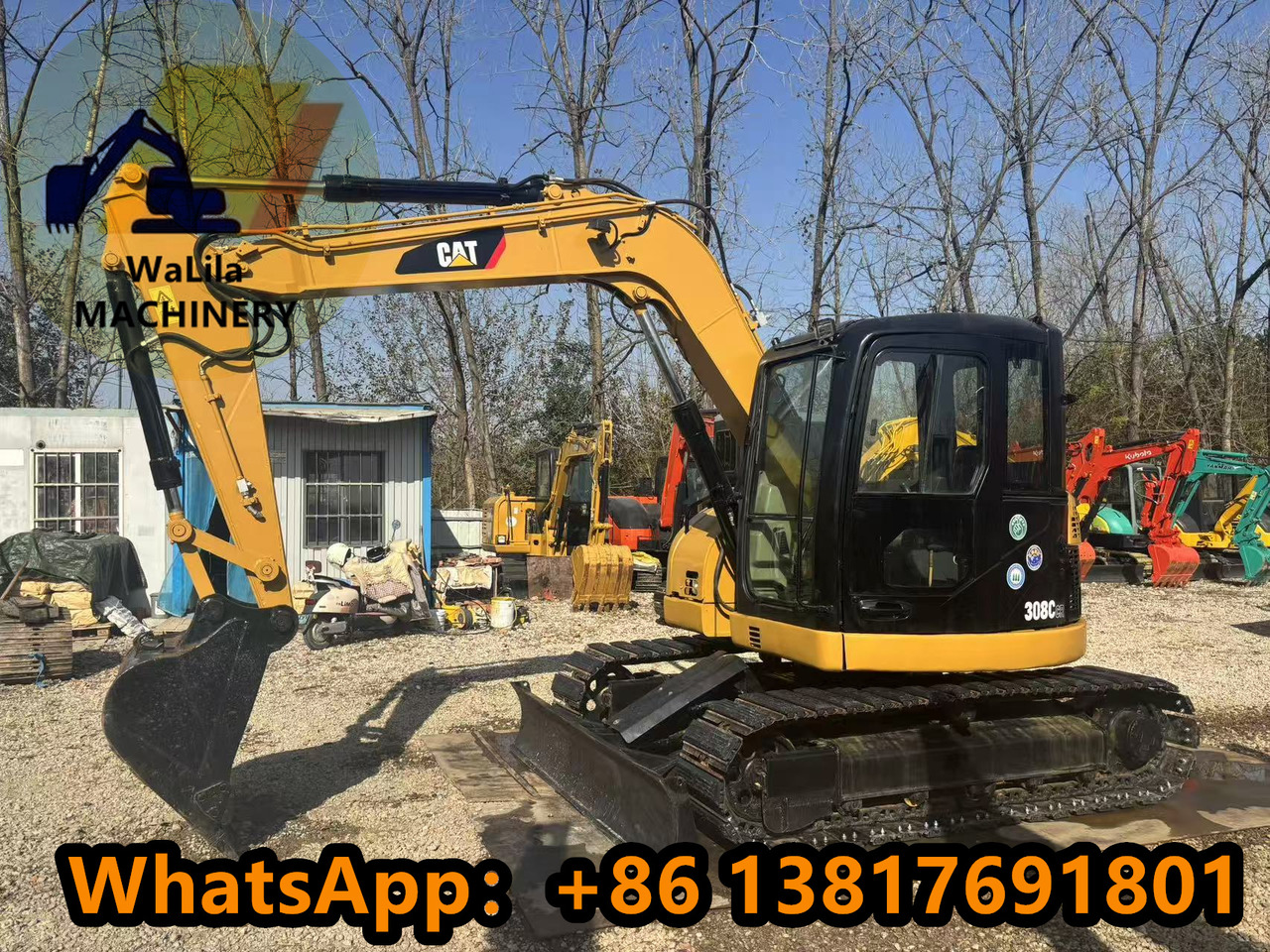 CATERPILLAR CAT308CCR - Mini pelle: photos 3 CATERPILLAR CAT308CCR - Mini pelle: photos 3