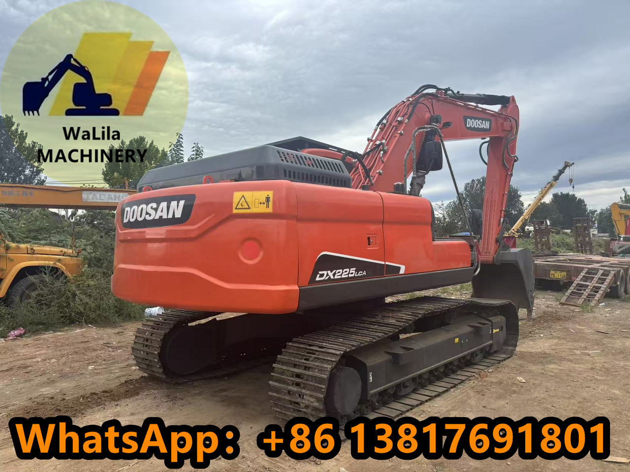 DOOSAN DX225 - Pelle sur chenille: photos 3 DOOSAN DX225 - Pelle sur chenille: photos 3