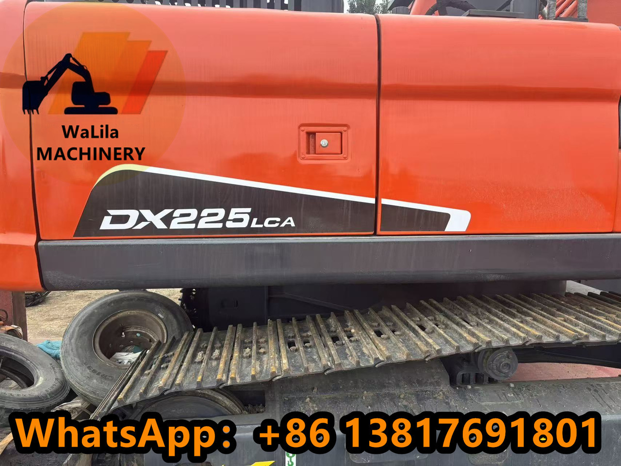 DOOSAN DX225 - Pelle sur chenille: photos 4 DOOSAN DX225 - Pelle sur chenille: photos 4