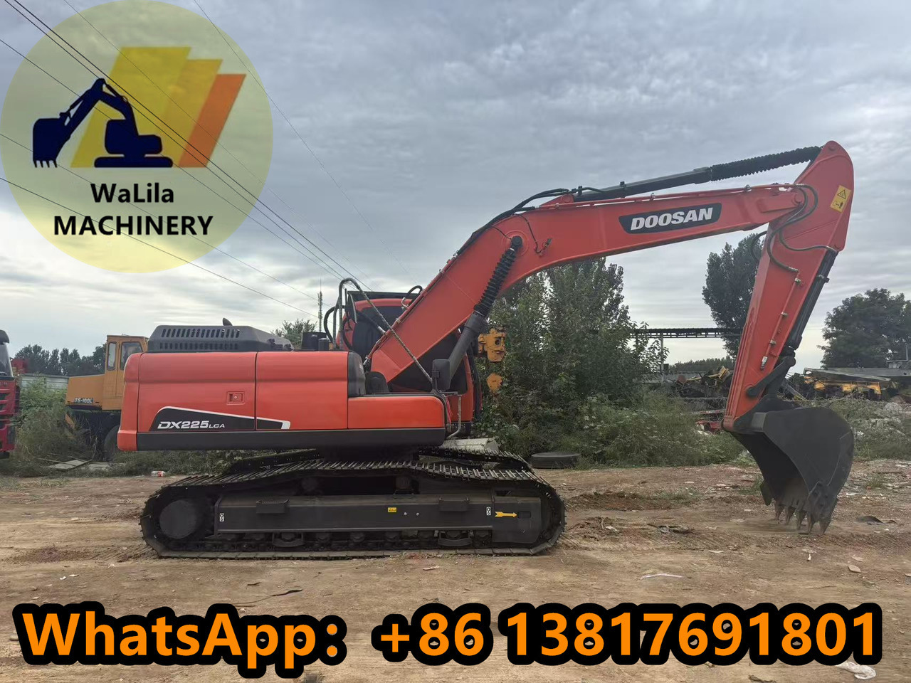 DOOSAN DX225 - Pelle sur chenille: photos 1 DOOSAN DX225 - Pelle sur chenille: photos 1