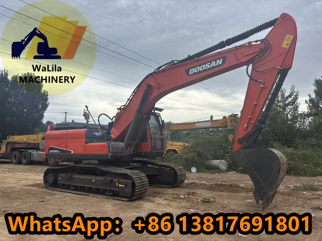DOOSAN DX225 - Pelle sur chenille: photos 5 DOOSAN DX225 - Pelle sur chenille: photos 5