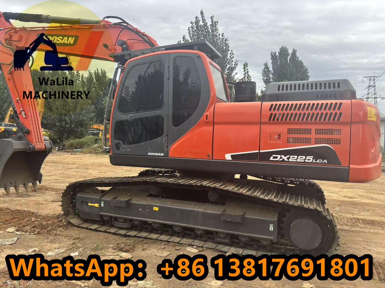 DOOSAN DX225 - Pelle sur chenille: photos 2 DOOSAN DX225 - Pelle sur chenille: photos 2