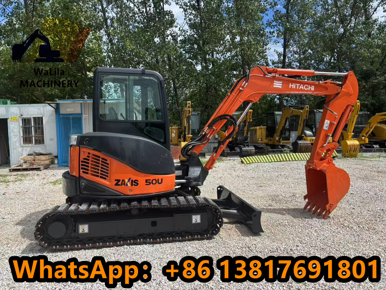 HITACHI ZX50 - Mini pelle: photos 1 HITACHI ZX50 - Mini pelle: photos 1