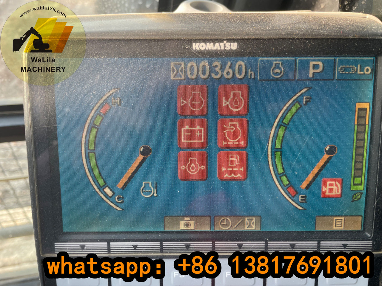 KOMATSU PC200-8 - Pelle sur chenille: photos 5 KOMATSU PC200-8 - Pelle sur chenille: photos 5