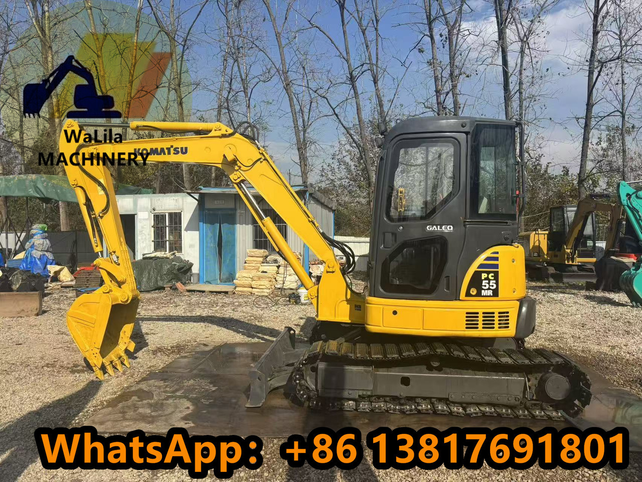 KOMATSU PC55MR-3 - Mini pelle: photos 3 KOMATSU PC55MR-3 - Mini pelle: photos 3