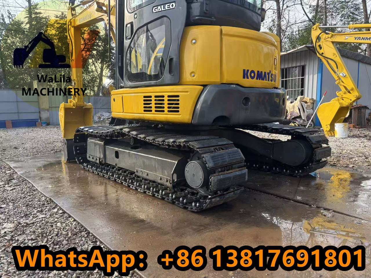 KOMATSU PC55MR-3 - Mini pelle: photos 2 KOMATSU PC55MR-3 - Mini pelle: photos 2