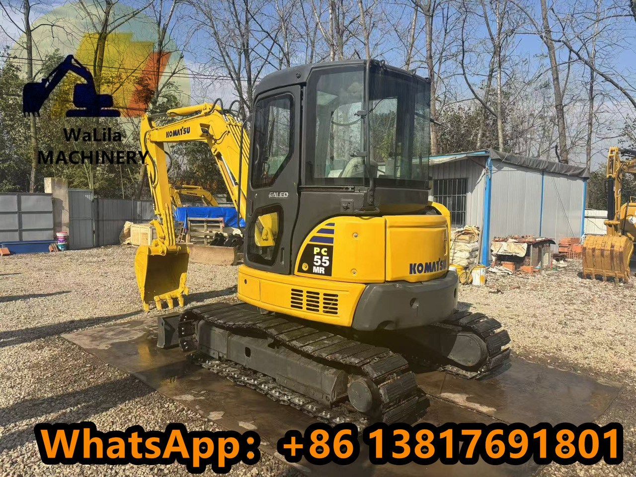 KOMATSU PC55MR-3 - Mini pelle: photos 4 KOMATSU PC55MR-3 - Mini pelle: photos 4