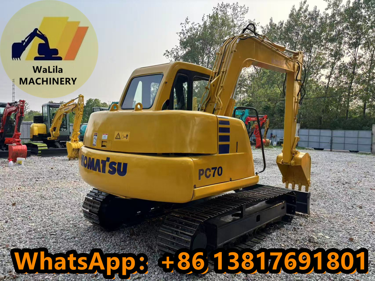KOMATSU PC70 - Mini pelle: photos 3 KOMATSU PC70 - Mini pelle: photos 3