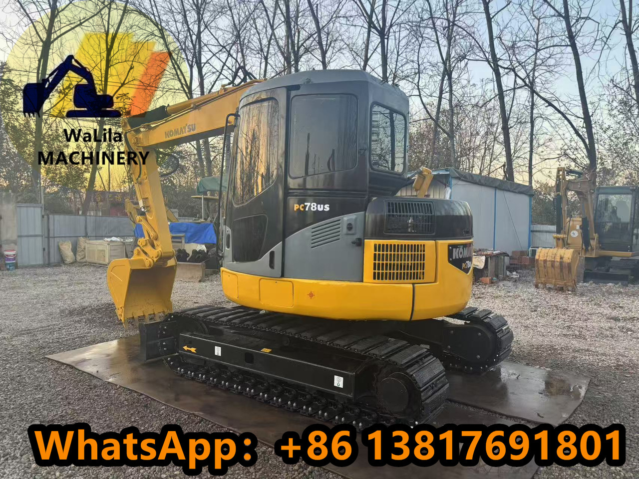KOMATSU PC78US - Mini pelle: photos 3 KOMATSU PC78US - Mini pelle: photos 3