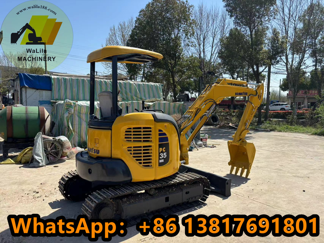 KOMATSU Pc35 - Mini pelle: photos 1 KOMATSU Pc35 - Mini pelle: photos 1