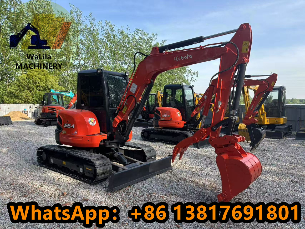 KUBOTA Kubota U55-4 excavator[ Nice] en crédit-bail KUBOTA Kubota U55-4 excavator[ Nice]: photos 8