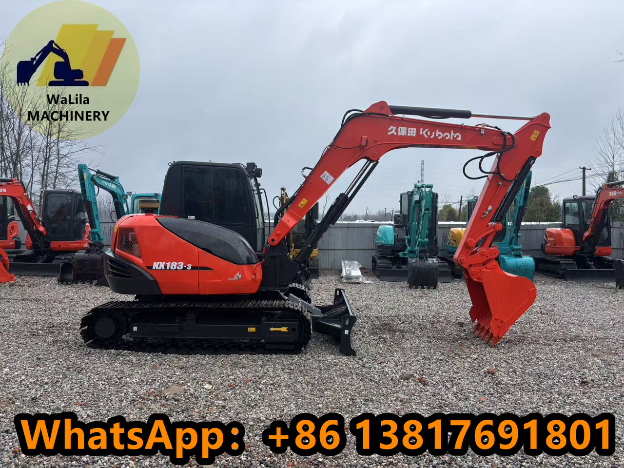 Kubota Kx183 - Mini pelle: photos 3 Kubota Kx183 - Mini pelle: photos 3