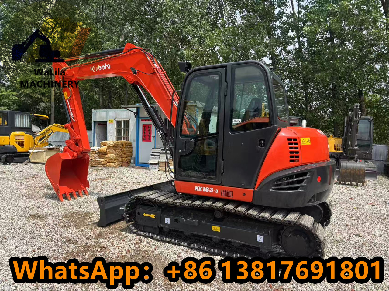 Kubota Kx183 - Mini pelle: photos 1 Kubota Kx183 - Mini pelle: photos 1
