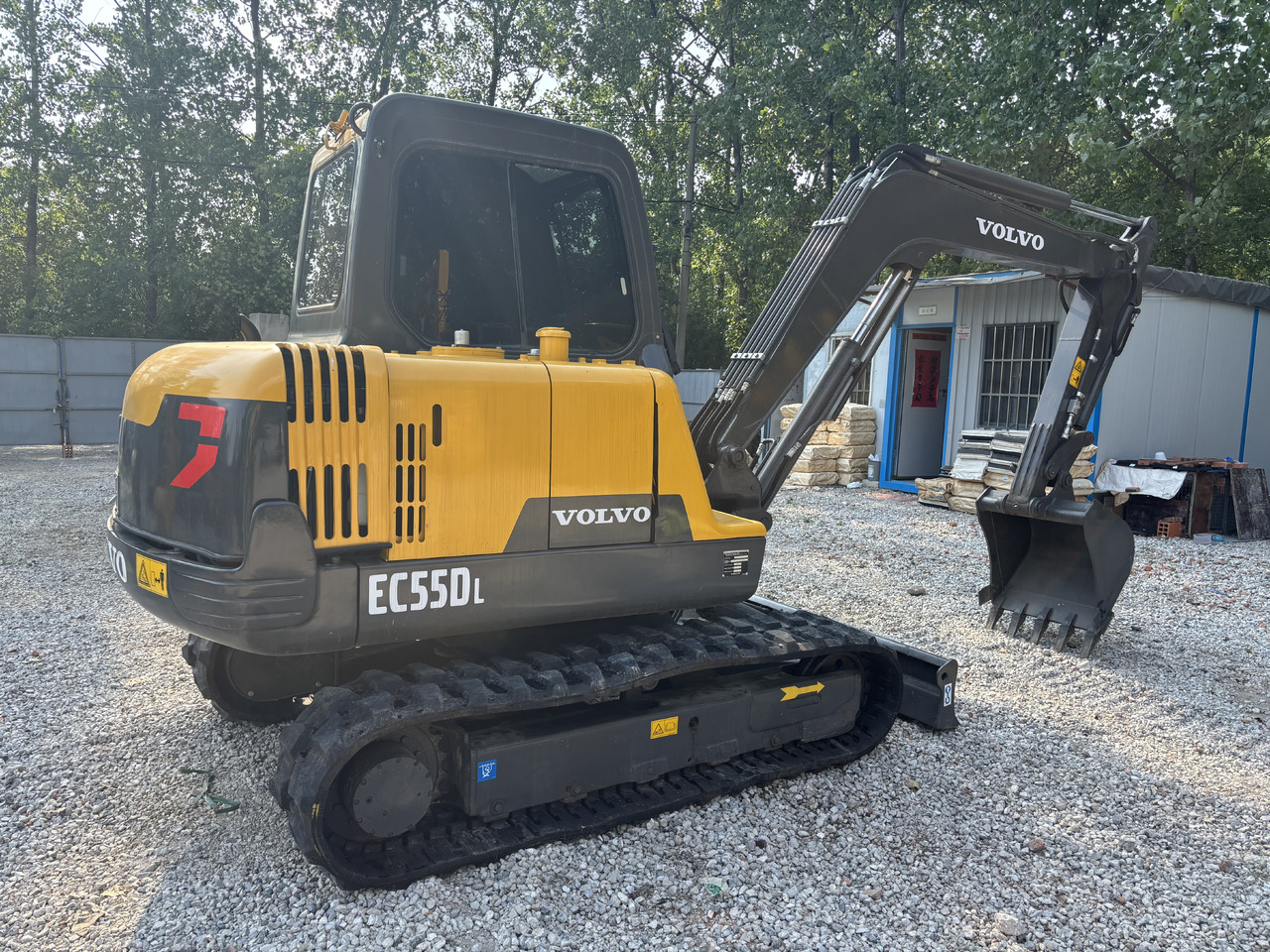 Volvo EC55D Rubber track - Mini pelle: photos 5 Volvo EC55D Rubber track - Mini pelle: photos 5