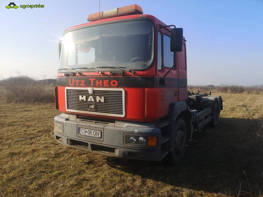 MAN F2001 - Camion ampliroll: photos 1 MAN F2001 - Camion ampliroll: photos 1