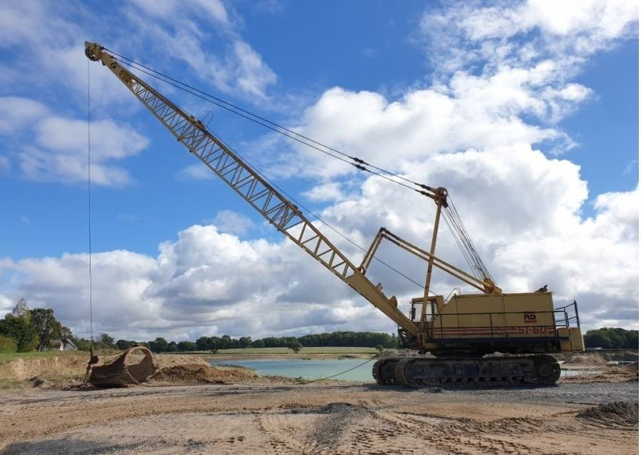 Ruston Bucyrus 51-60 - Dragline (pelle à benne traînante): photos 1 Ruston Bucyrus 51-60 - Dragline (pelle à benne traînante): photos 1