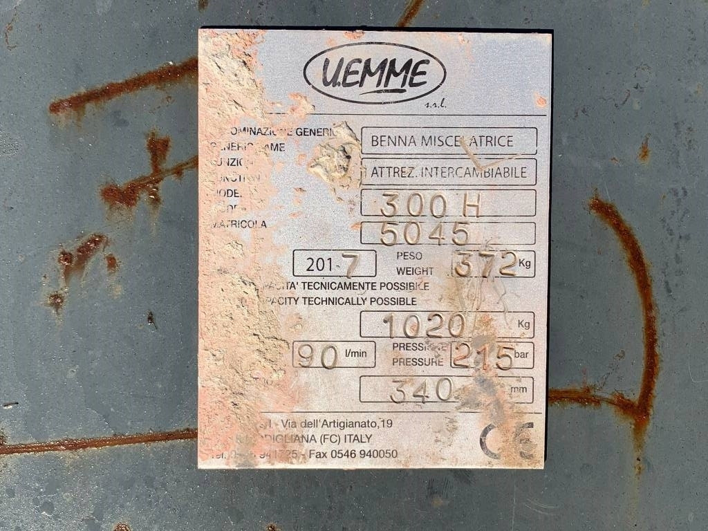 U.EMME 300H - Grappin pour Engins de chantier: photos 3 U.EMME 300H - Grappin pour Engins de chantier: photos 3