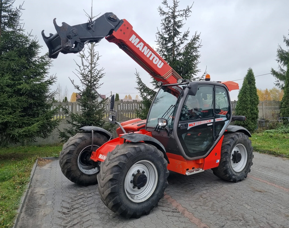 MANITOU MLT 735 120 LSU - Chargeuse sur pneus télescopique: photos 1 MANITOU MLT 735 120 LSU - Chargeuse sur pneus télescopique: photos 1