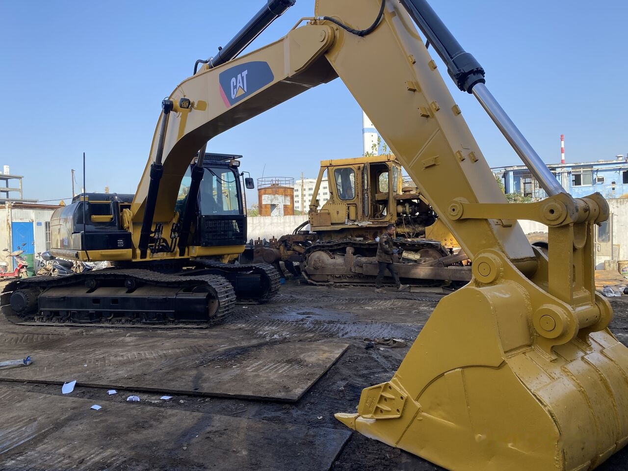Caterpillar 326D - Pelle sur chenille: photos 4 Caterpillar 326D - Pelle sur chenille: photos 4