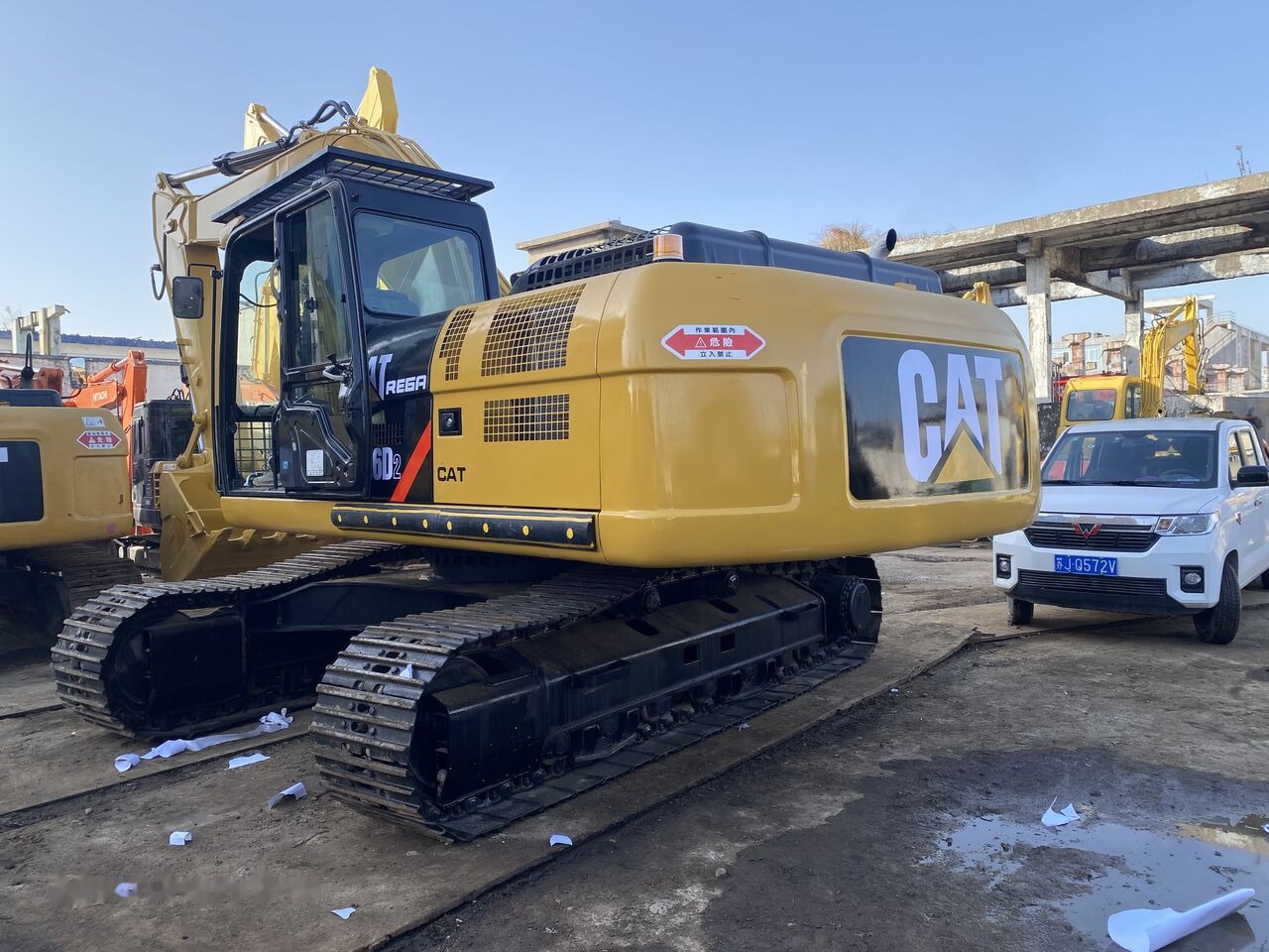 Caterpillar 326D - Pelle sur chenille: photos 1 Caterpillar 326D - Pelle sur chenille: photos 1