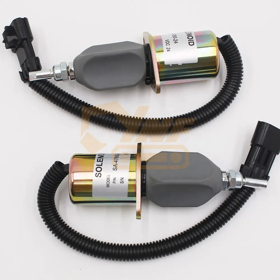 Engine Fuel Stop Solenoid 99453479 for New Holland EX215 excavator parts 24V flameout shut off solenoid valve - Système électrique: photos 1 Engine Fuel Stop Solenoid 99453479 for New Holland EX215 excavator parts 24V flameout shut off solenoid valve - Système électrique: photos 1