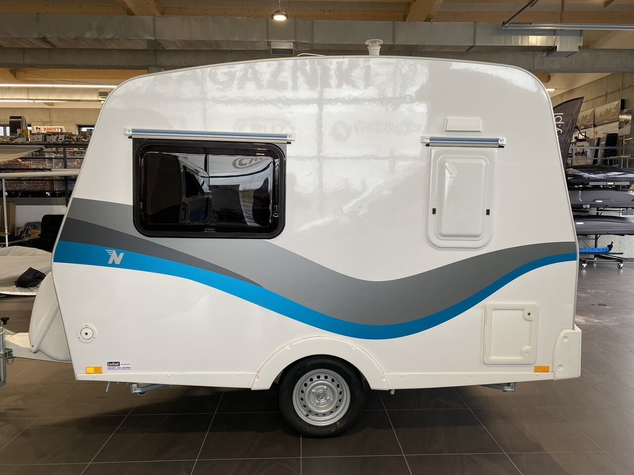 Niewiadów N126 NTL SPRINT 3 person 750kg NTL-SPRINT best price - Caravane: photos 5 Niewiadów N126 NTL SPRINT 3 person 750kg NTL-SPRINT best price - Caravane: photos 5